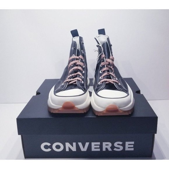 Converse Run Star Hi Leather Black - Picture 4 of 6